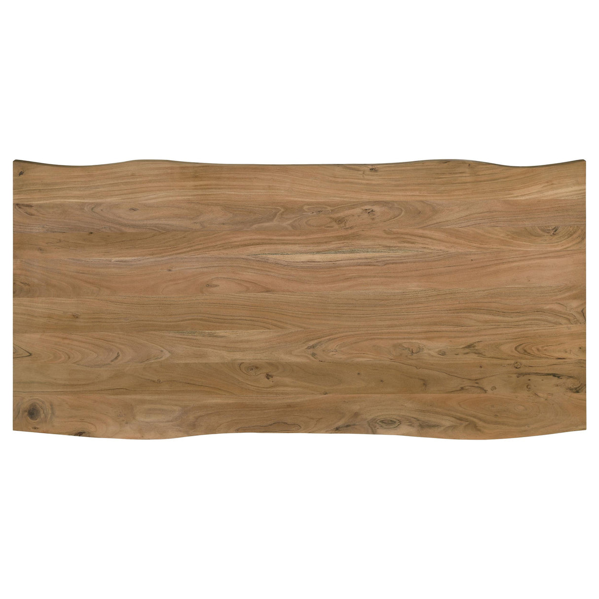  Coaster Furniture Bradshaw 115541 80-inch Live Edge Wood Dining Table - Natural Acacia IMAGE 4