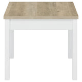  Coaster Furniture Stacie 709950 3-piece Coffee Table Set - Distressed Pine and White IMAGE 8