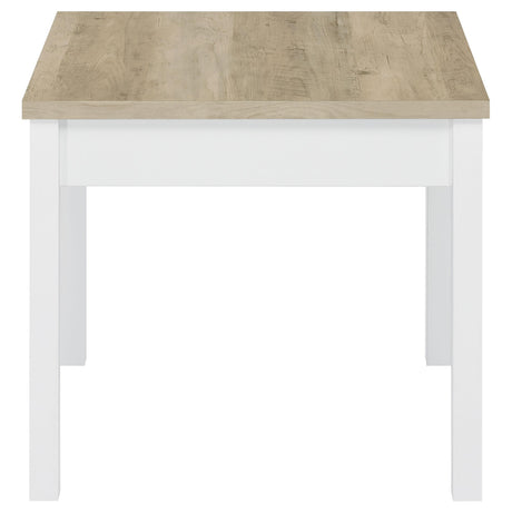  Coaster Furniture Stacie 709950 3-piece Coffee Table Set - Distressed Pine and White IMAGE 8