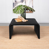  Coaster Furniture Cahya 2 pc Occasional Table Set - Black IMAGE 3