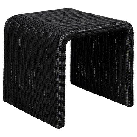  Coaster Furniture Cahya 2 pc Occasional Table Set - Black IMAGE 4