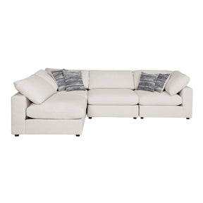  Coaster Furniture Serene 551321-SETA 4 pc Upholstered Modular Sectional - Beige IMAGE 1