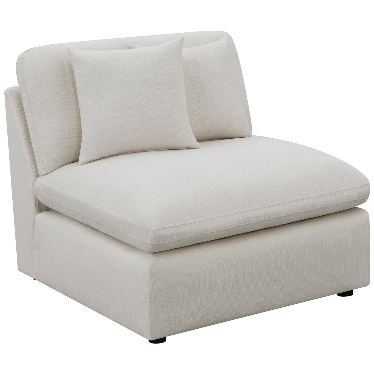  Coaster Furniture Hobson 551451-SET 6 pc Reversible Cushion Modular Sectional - Off-White IMAGE 5