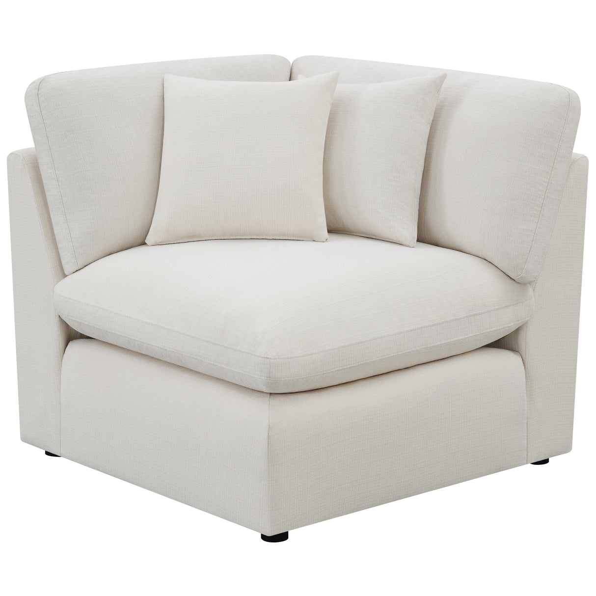  Coaster Furniture Hobson 551451-SET 6 pc Reversible Cushion Modular Sectional - Off-White IMAGE 6