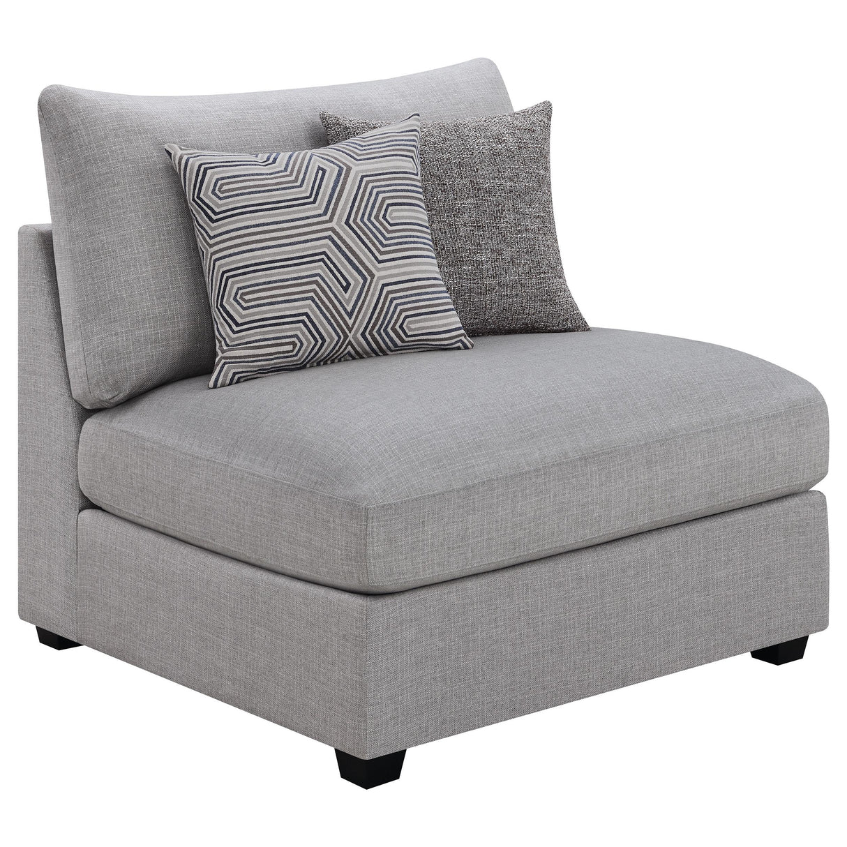  Coaster Furniture Cambria 551511-S5B 5 pc Upholstered Modular Sectional - Grey IMAGE 6