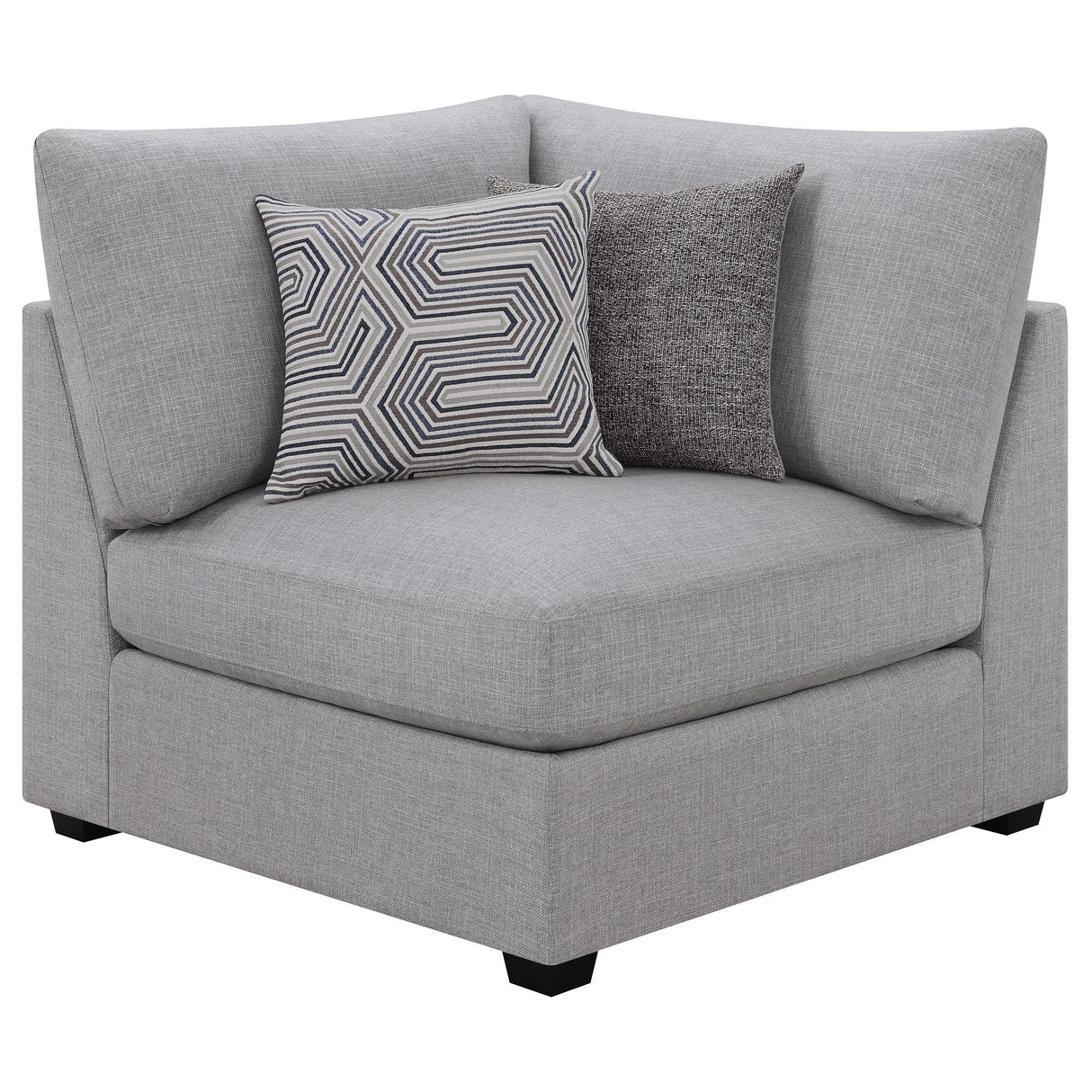  Coaster Furniture Cambria 551511-SET 6 pc Upholstered Modular Sectional - Grey IMAGE 15