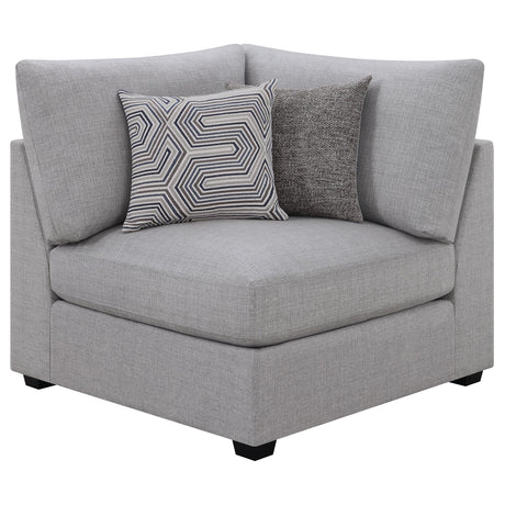  Coaster Furniture Cambria 551511-SET 6 pc Upholstered Modular Sectional - Grey IMAGE 15