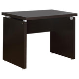  Coaster Furniture Skylar 800891-S4 2-Piece Home Office Set L-Shape Desk With File Cabinet - Cappuccino IMAGE 5