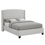  Crown Mark Eva 5111DV-K King Platform Bed - Dove Grey IMAGE 1