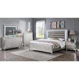  Crown Mark Cristian B1680-2N 2-Drawer Nightstand - Champagne IMAGE 2