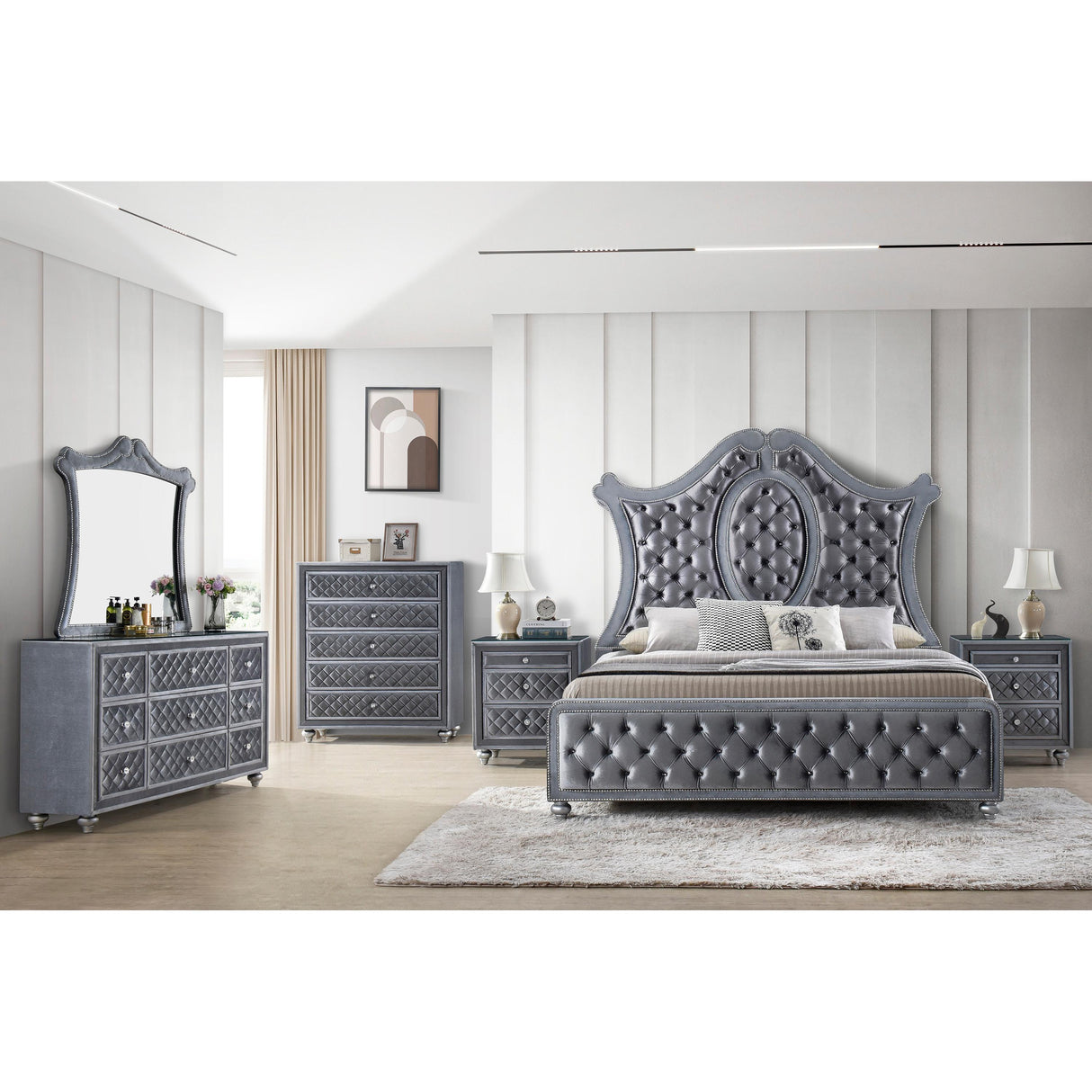  Crown Mark Cameo B2100-11 Dresser Mirror IMAGE 4