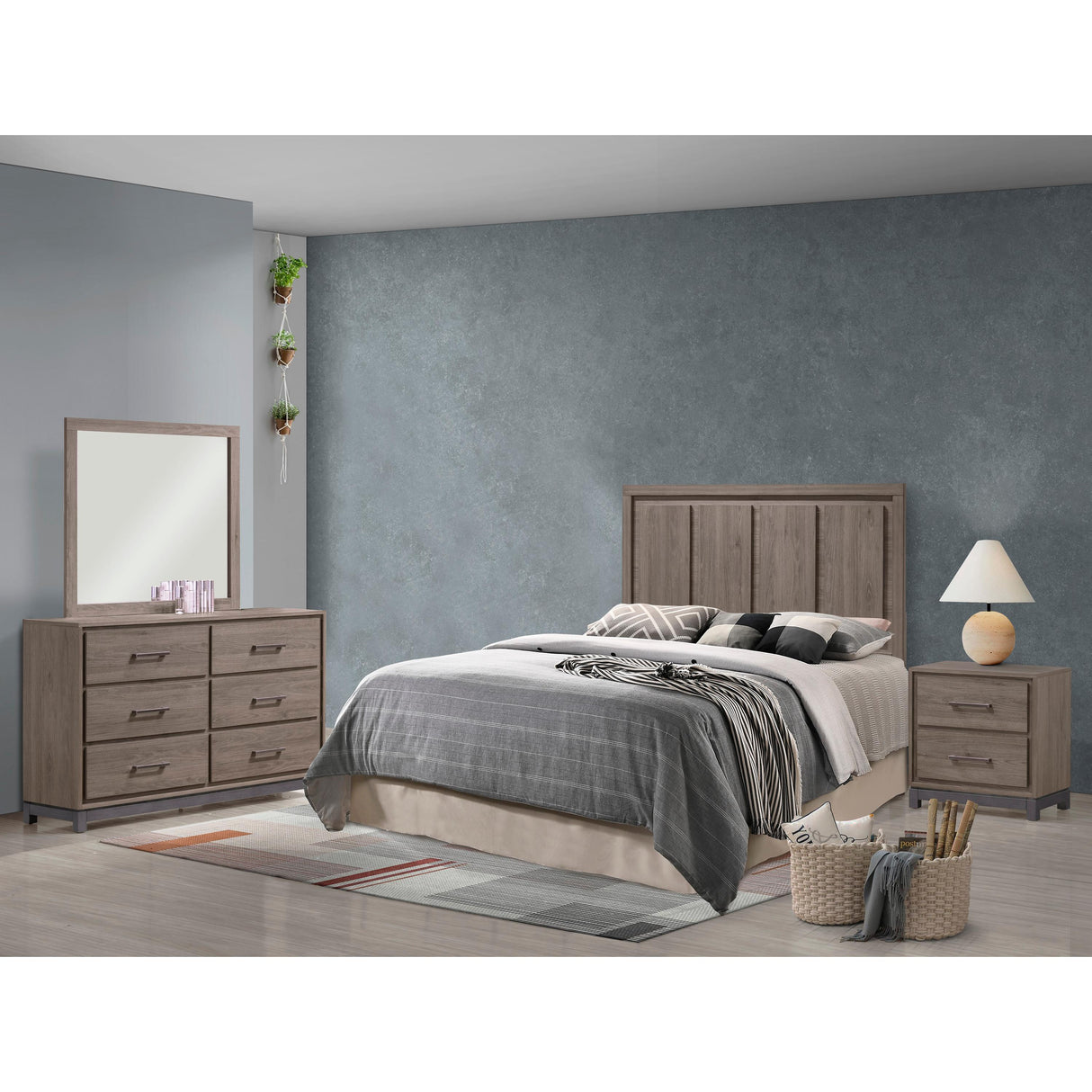  Crown Mark River B3150-Q Queen Bed IMAGE 2