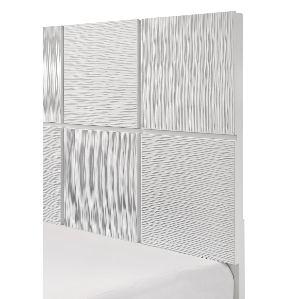  Crown Mark Denker B4712-Q Queen Bed - White IMAGE 4