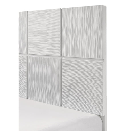  Crown Mark Denker B4712-Q Queen Bed - White IMAGE 4