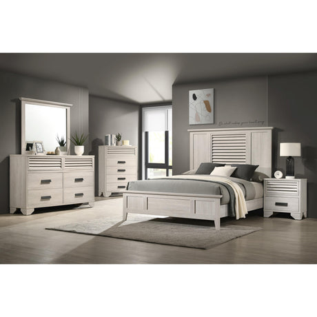  Crown Mark Sarter B4740-4 Chest - White IMAGE 2