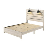  Crown Mark Carter B6810 Queen Platform Bed - White IMAGE 2