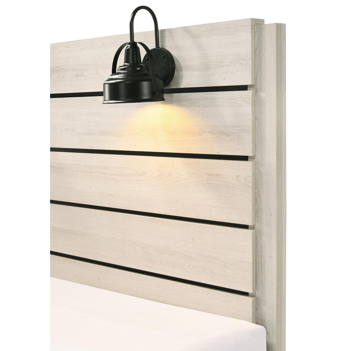 Crown Mark Carter B6810 Full Platform Bed - White IMAGE 3