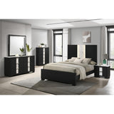  Crown Mark Rangley B6835-11 Dresser Mirror - Black IMAGE 2