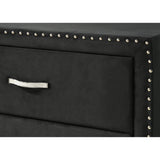  Crown Mark Lucinda B9265-2N Nightstand - Black IMAGE 5