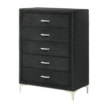  Crown Mark Lucinda B9265-4 Chest - Black IMAGE 1