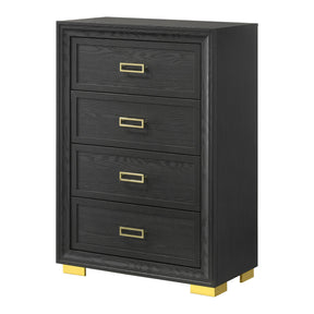  Crown Mark Pepe B9290-4 Chest - Black IMAGE 1