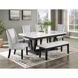  Crown Mark Vance 1319T-4272 Dining Table - Dove Grey IMAGE 2