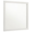  Coaster Furniture Marceline 222934 Dresser Mirror - White IMAGE 1