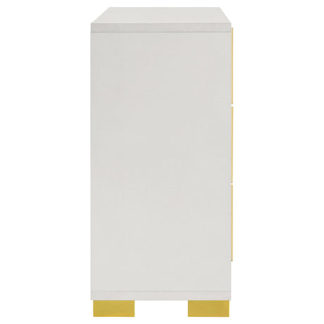  Coaster Furniture Marceline 222933 6-Drawer Dresser - White IMAGE 10