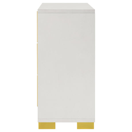  Coaster Furniture Marceline 222933 6-Drawer Dresser - White IMAGE 6
