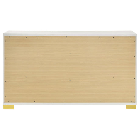  Coaster Furniture Marceline 222933 6-Drawer Dresser - White IMAGE 8