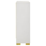  Coaster Furniture Marceline 222935 5-Drawer Bedroom Chest - White IMAGE 6