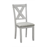  Crown Mark Clara 2321DW-SET 5 pc Dinette - Driftwood IMAGE 3