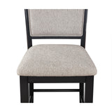  Crown Mark Fulton 2727LG-S-24 Counter Height Chair - Light Grey IMAGE 4
