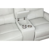  Coaster Furniture Greenfield 610262P Upholstered Power Reclining Loveseat - Dove Grey IMAGE 11