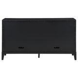  Coaster Furniture Brookmead 108235 4-door Sideboard Buffet Storage Cabinet - Black IMAGE 8