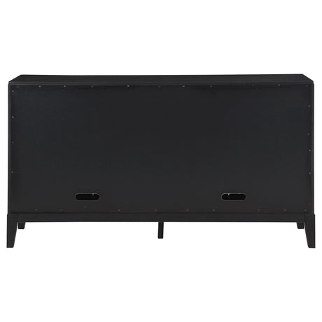  Coaster Furniture Brookmead 108235 4-door Sideboard Buffet Storage Cabinet - Black IMAGE 8