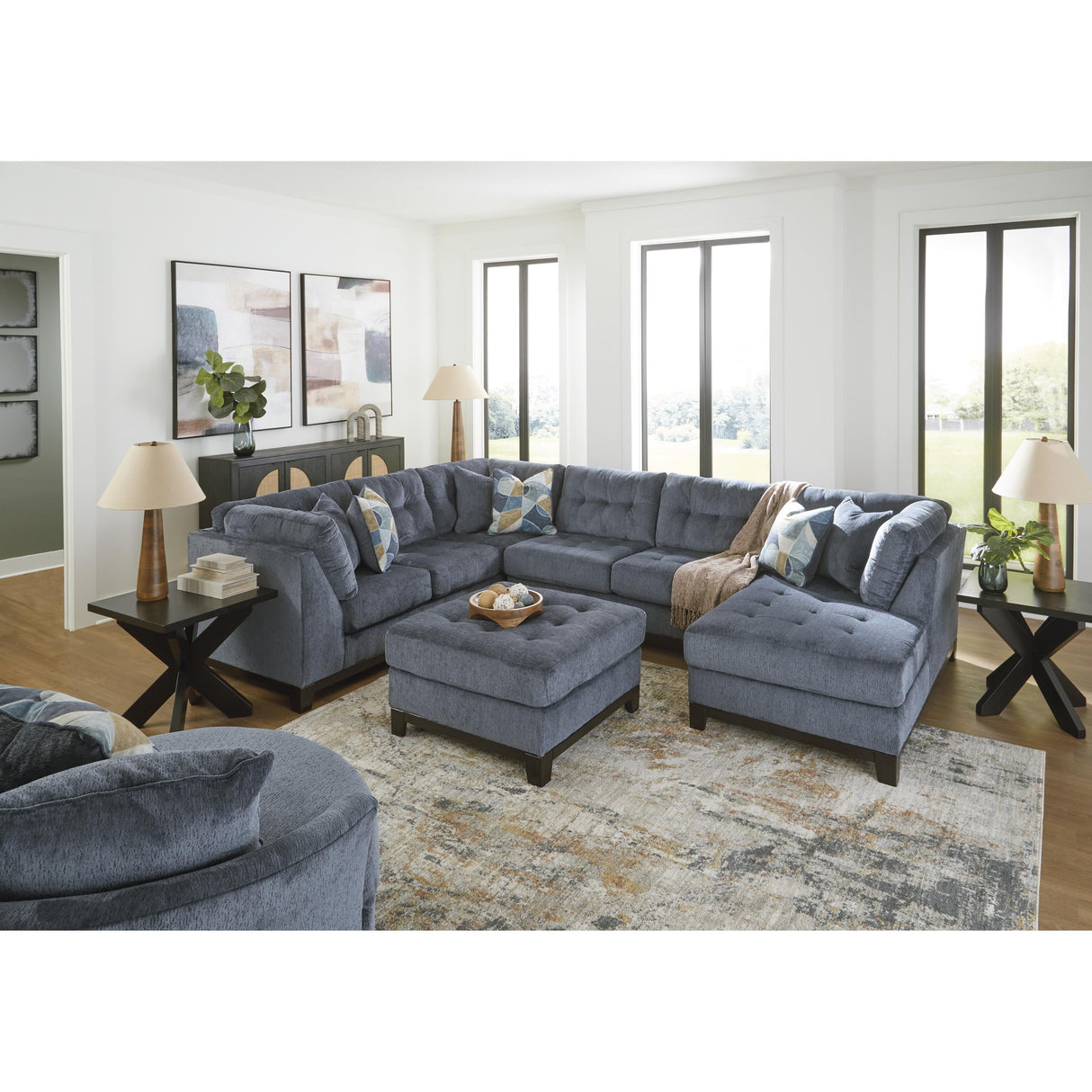  Benchcraft Maxon Place 3300308 Oversized Accent Ottoman IMAGE 5