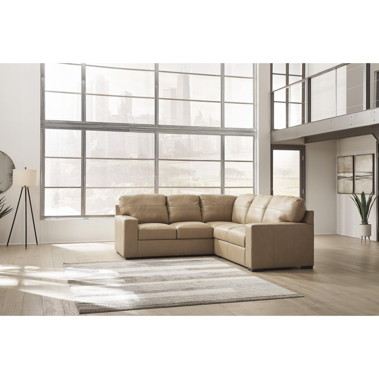  Signature Design by Ashley Bandon 38006S1 2 pc Sectional IMAGE 3
