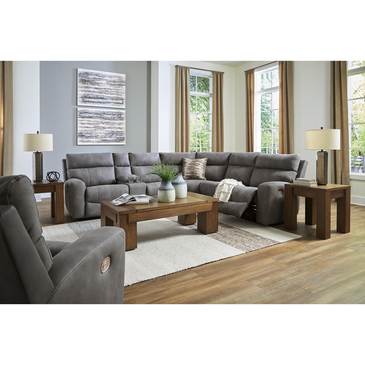  Signature Design by Ashley Next-Gen DuraPella 6100313 Power Recliner with Adjustable Headrest IMAGE 12