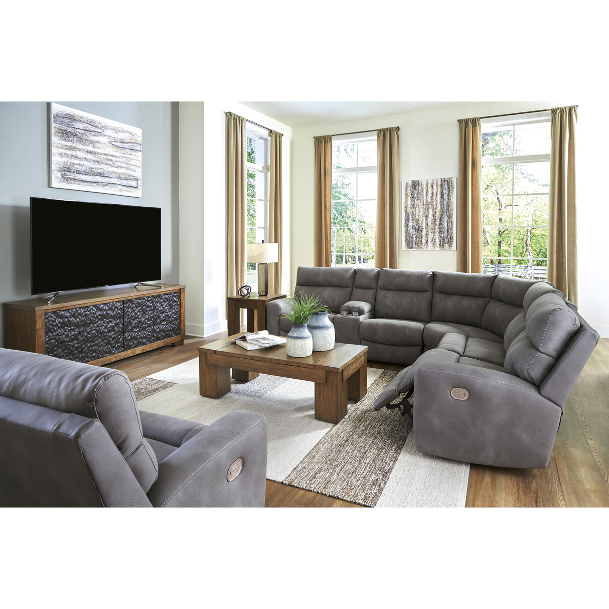  Signature Design by Ashley Next-Gen DuraPella 6100313 Power Recliner with Adjustable Headrest IMAGE 14