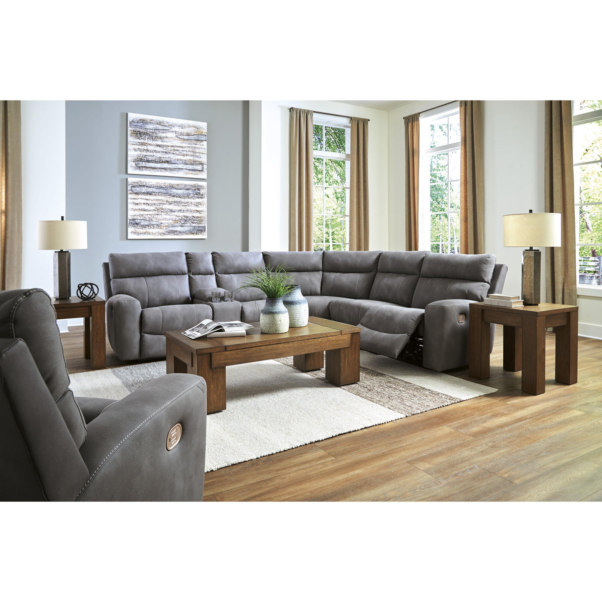  Signature Design by Ashley Next-Gen DuraPella 6100313 Power Recliner with Adjustable Headrest IMAGE 15