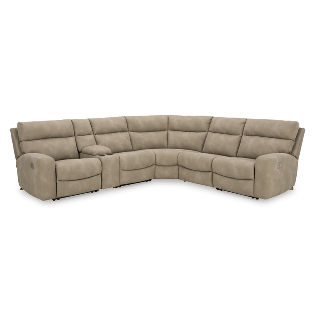  Signature Design by Ashley Next-Gen DuraPella 61004S7 6 pc Power Reclining Sectional IMAGE 1