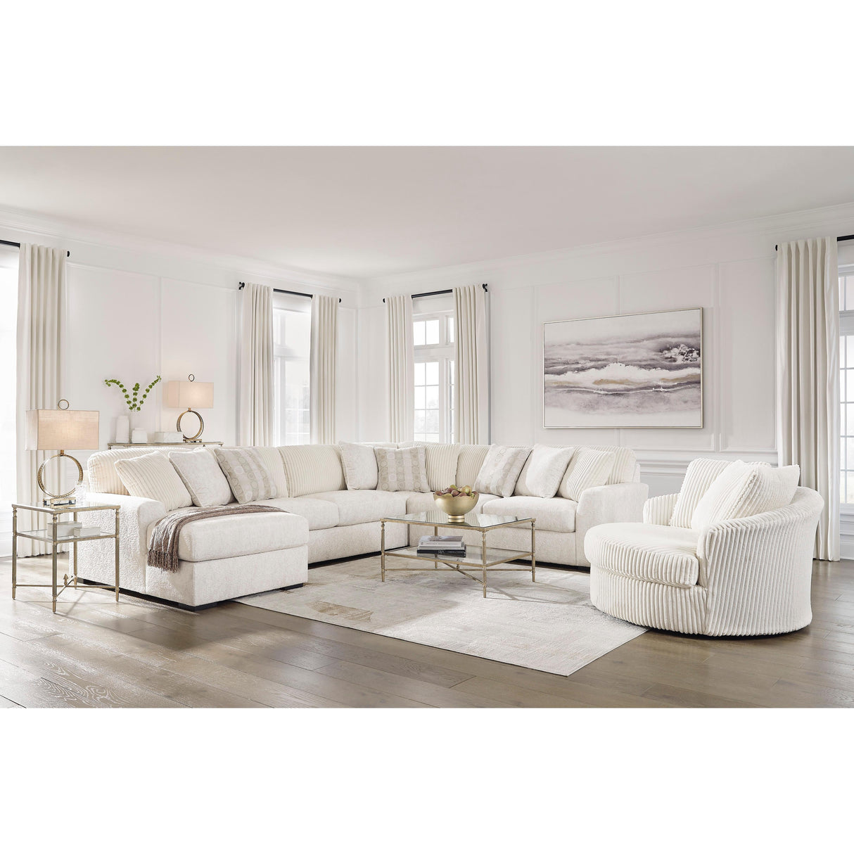  Signature Design by Ashley Chessington 61904S3 4 pc Sectional with Chaise IMAGE 5