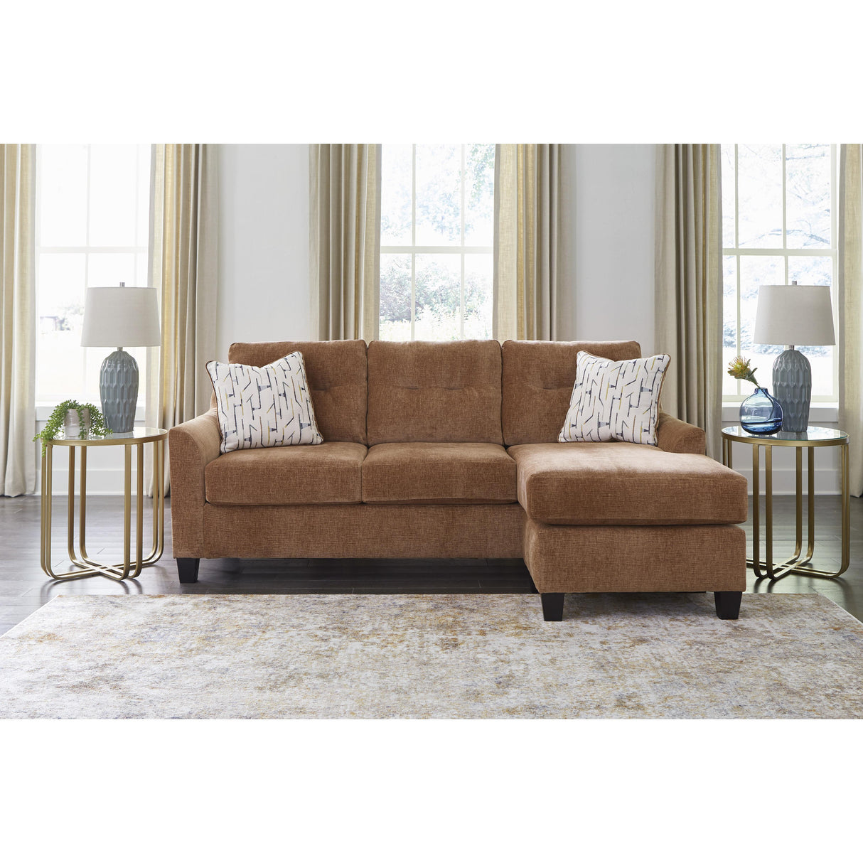  Benchcraft Amity Bay 6720468 Sofa Chaise Queen Sleeper IMAGE 6