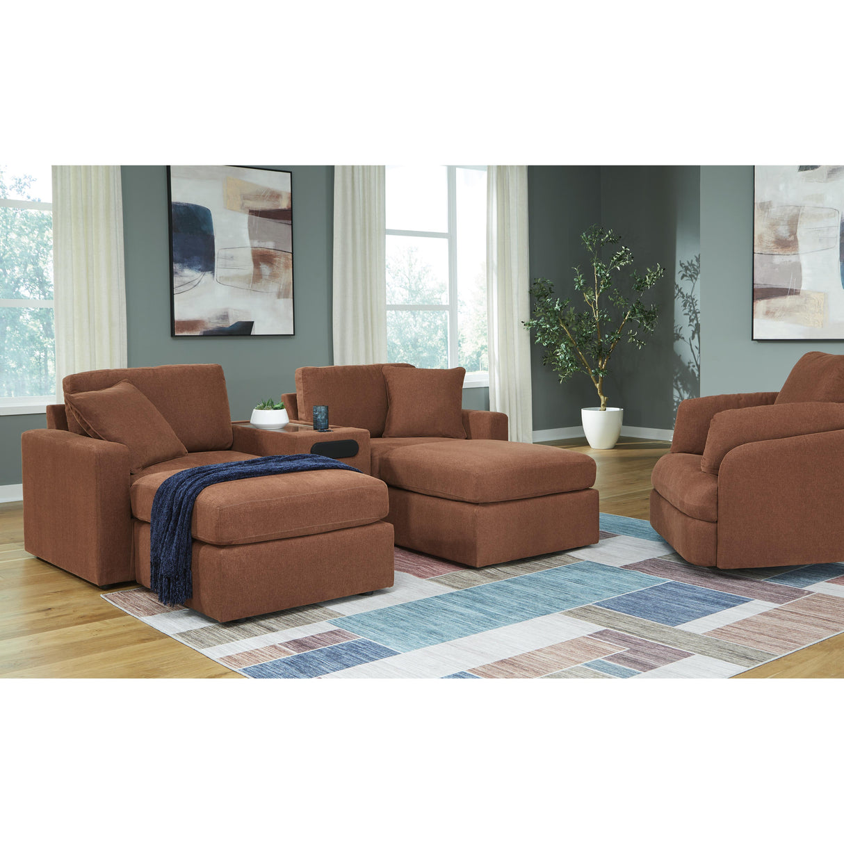  Signature Design by Ashley Modmax 9210261 Swivel Glider Recliner IMAGE 10
