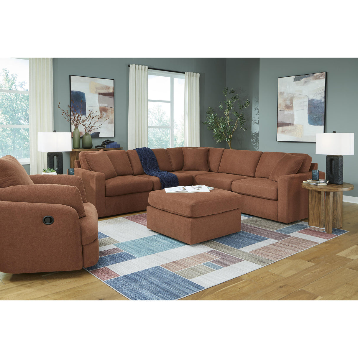  Signature Design by Ashley Modmax 9210261 Swivel Glider Recliner IMAGE 11