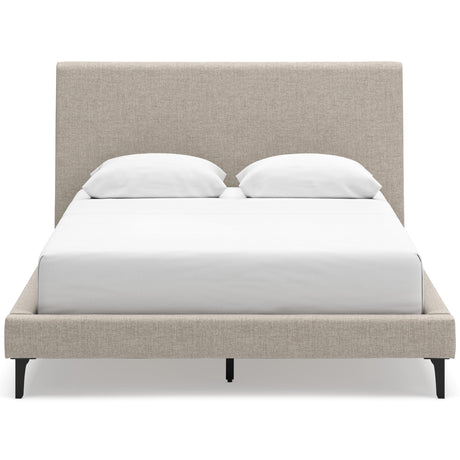  Signature Design by Ashley Cielden B1199-81 Queen Upholstered Bed with Roll Slats IMAGE 2