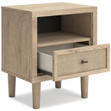  Signature Design by Ashley Cielden B1199-91 One Drawer Night Stand IMAGE 2