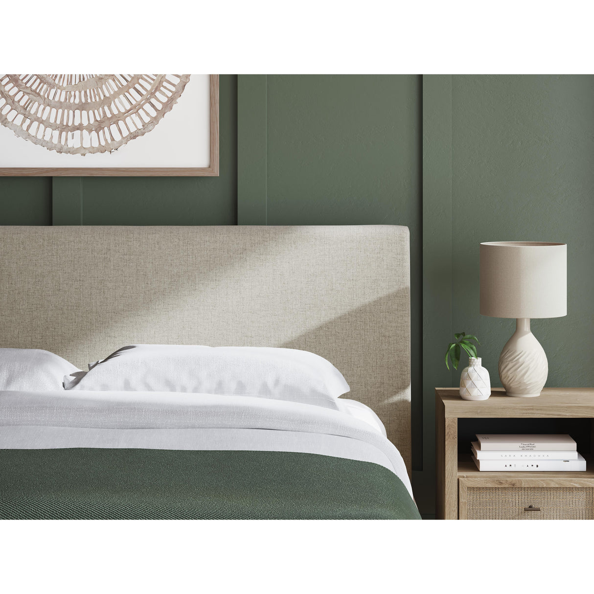  Signature Design by Ashley Cielden B1199-94 California King Upholstered Bed with Roll Slats IMAGE 7