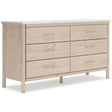  Signature Design by Ashley Cadmori B2615-231 Six Drawer Dresser IMAGE 1